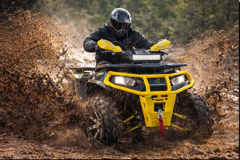 BIG WOLF - 200 cc - Stor velutstyrt modell, GY6 motor med vinsj og mye utstyr