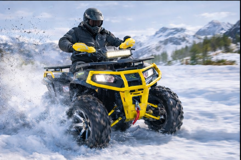 BIG WOLF - 200 cc - Stor velutstyrt modell, GY6 motor med vinsj og mye utstyr