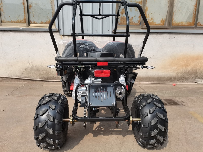 Dette er utgaven med 8" hjul. Kan leveres med disse hjulene mot tillegg på kr. 1.500,-