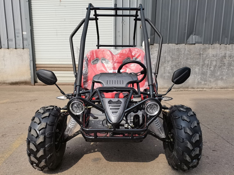 Dette er utgaven med 8" hjul. Kan leveres med disse hjulene mot tillegg på kr. 1.500,-