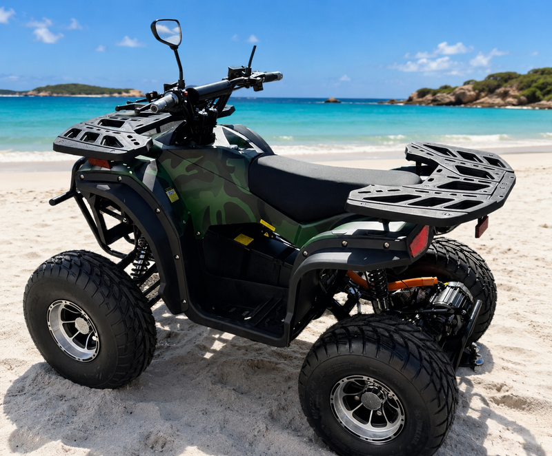 NY elektrisk 1500W ATV modell som kan registreres som moped - på lager