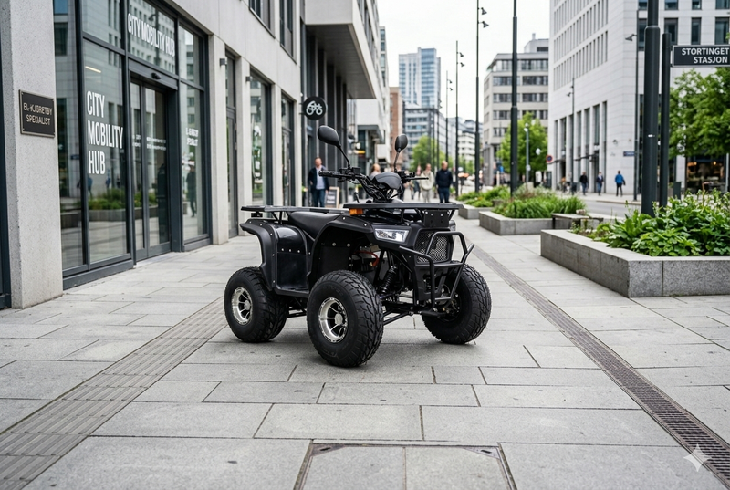 NY elektrisk 1500W modell som kan registreres som moped - forventes inn mai/juni