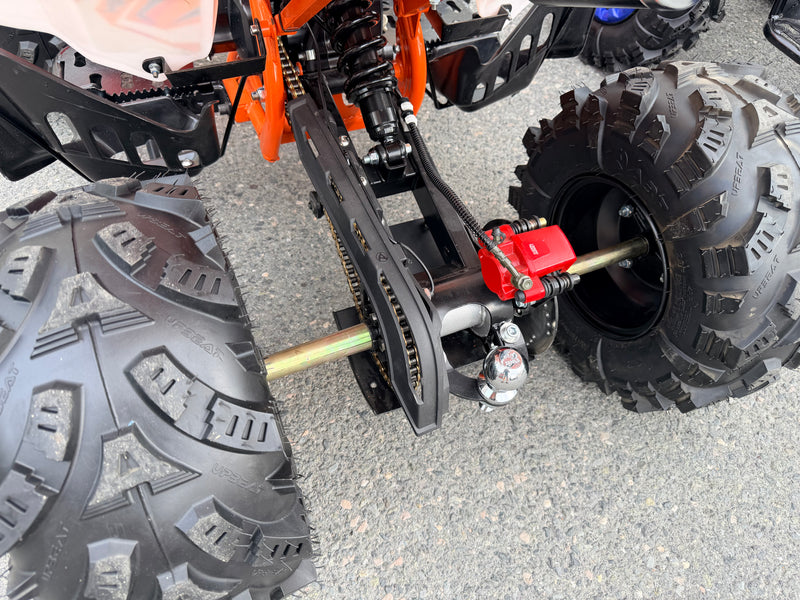 125cc Poseidon 2 - større barn/ungdoms modell 3+1 med 8" hjul og mye utstyr!
