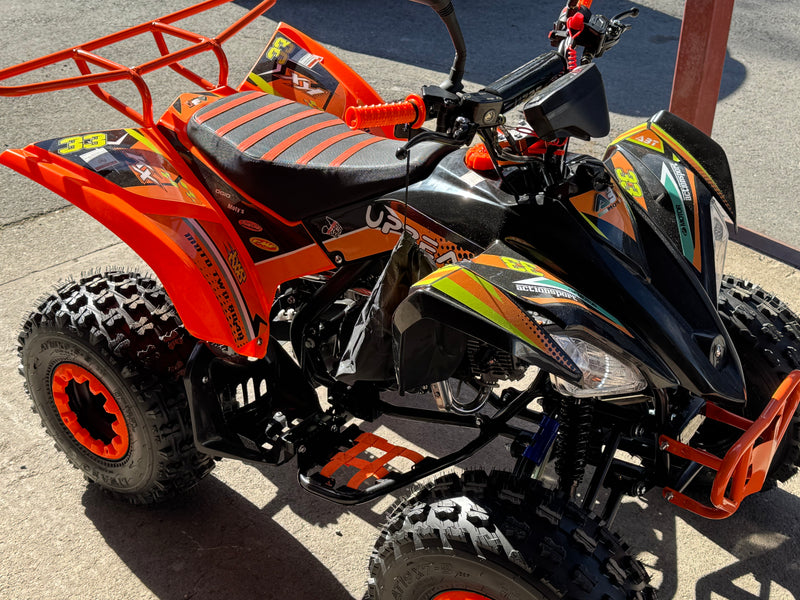 125cc Poseidon 2 - større barn/ungdoms modell 3+1 med 8" hjul og mye utstyr!