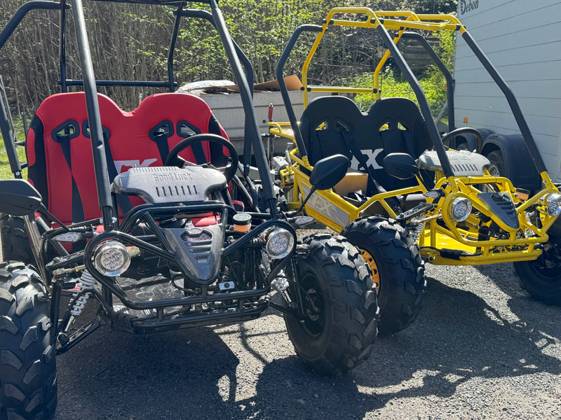 125cc CrossCart - gul/sort