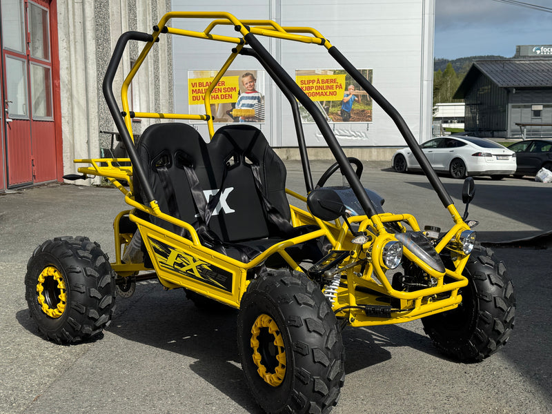 125cc CrossCart - gul/sort