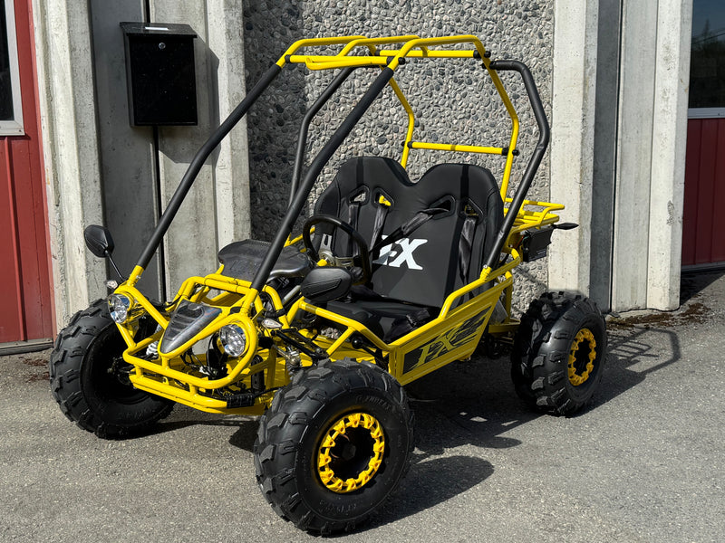 125cc CrossCart - gul/sort