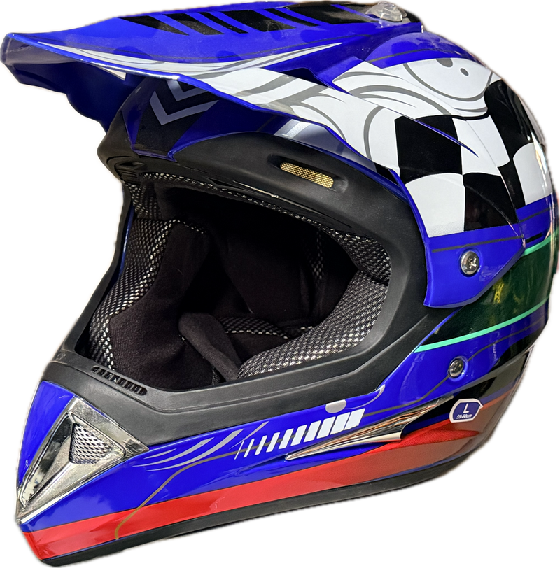 Voksenhjelm ECE godkjent Blå