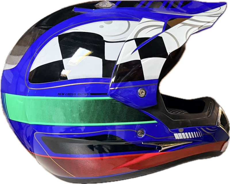 Voksenhjelm ECE godkjent Blå