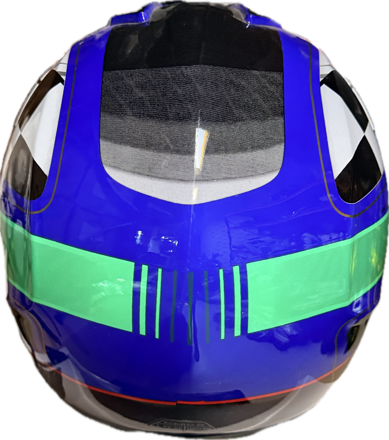 Voksenhjelm ECE godkjent Blå