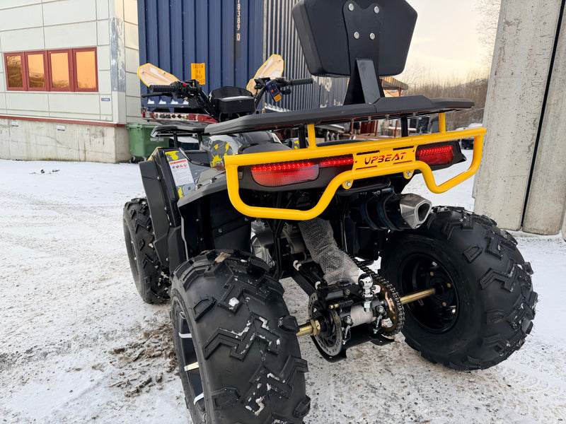 BIG WOLF - 200 cc - Stor velutstyrt modell, GY6 motor med vinsj og mye utstyr