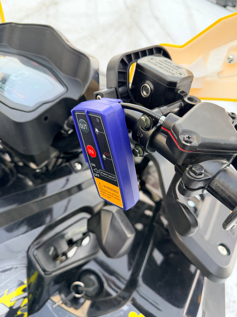 BIG WOLF - 200 cc - Stor velutstyrt modell, GY6 motor med vinsj og mye utstyr