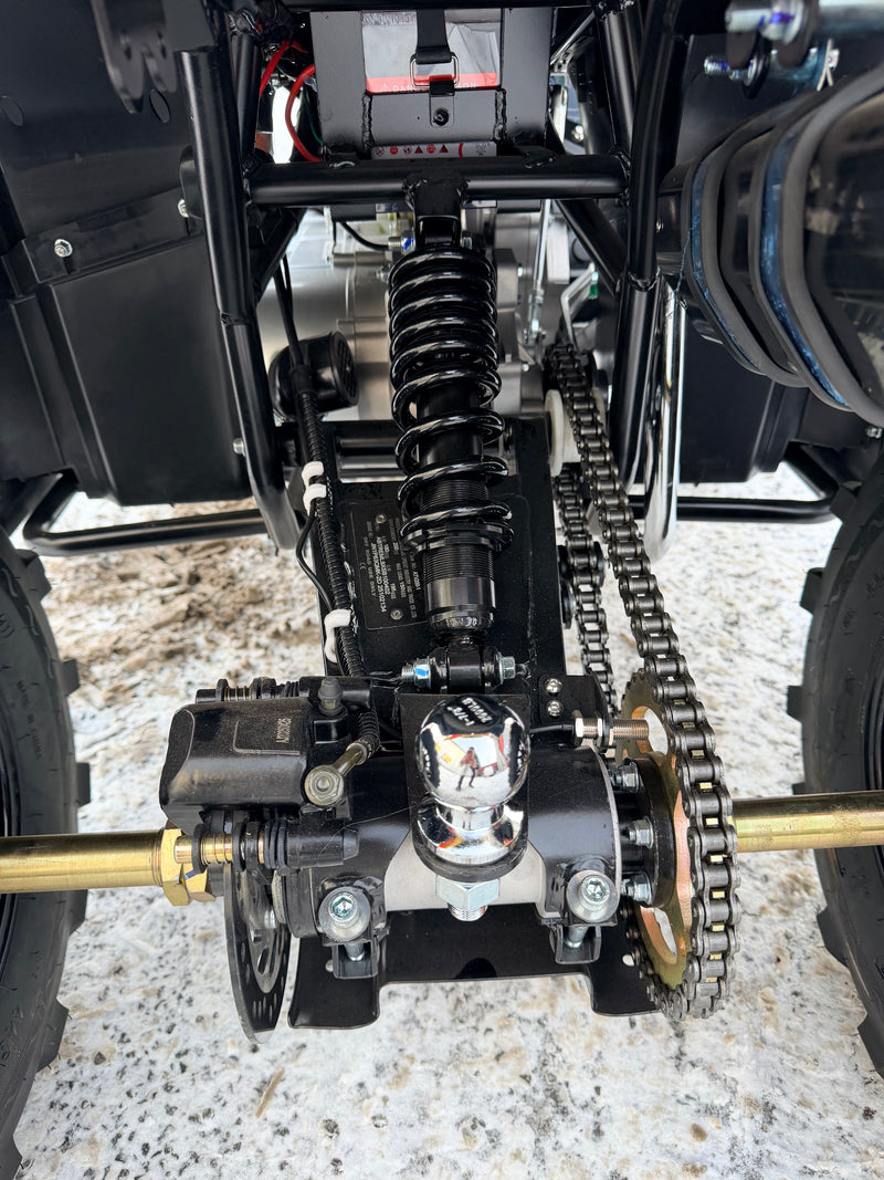 BIG WOLF - 200 cc - Stor velutstyrt modell, GY6 motor med vinsj og mye utstyr