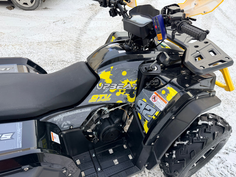 BIG WOLF - 200 cc - Stor velutstyrt modell, GY6 motor med vinsj og mye utstyr