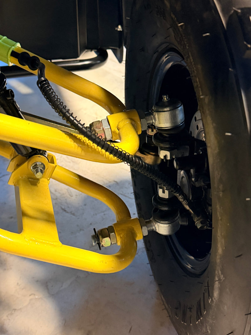 BIG WOLF - 200 cc - Stor velutstyrt modell, GY6 motor med vinsj og mye utstyr