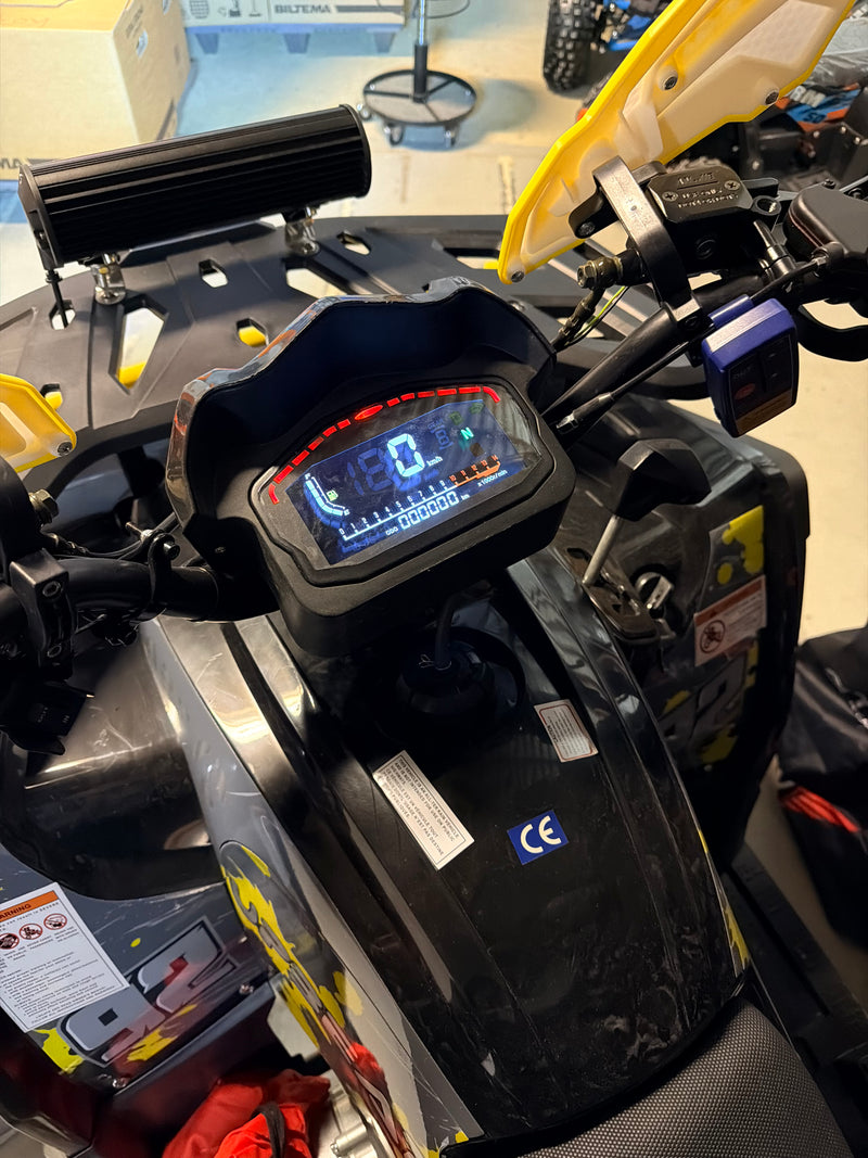 BIG WOLF - 200 cc - Stor velutstyrt modell, GY6 motor med vinsj og mye utstyr