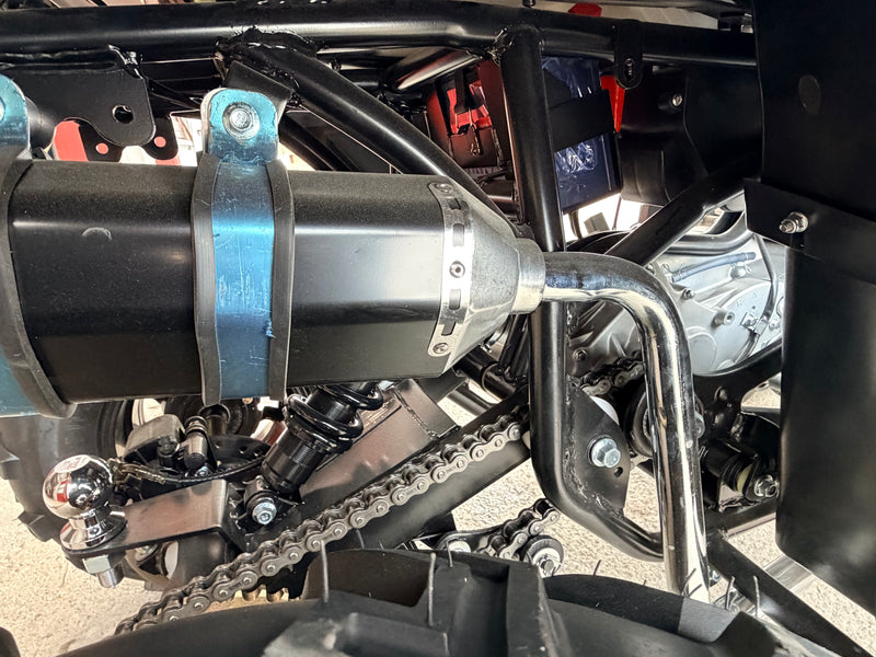 BIG WOLF - 200 cc - Stor velutstyrt modell, GY6 motor med vinsj og mye utstyr