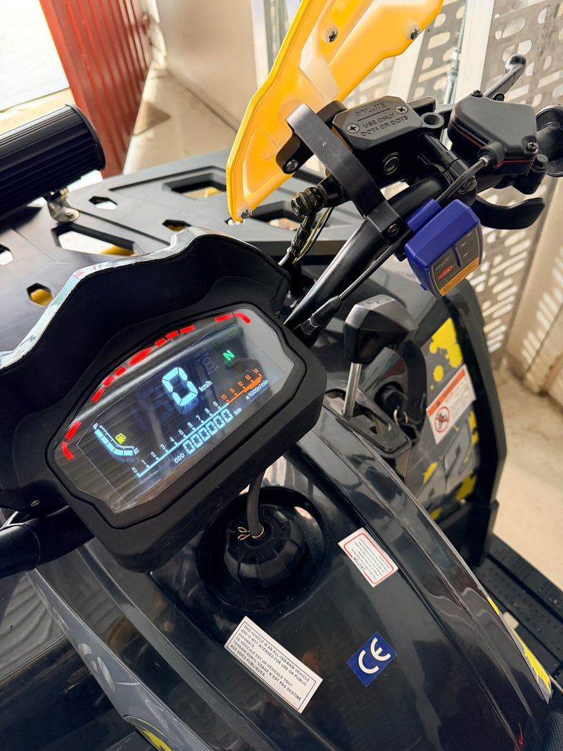 BIG WOLF - 200 cc - Stor velutstyrt modell, GY6 motor med vinsj og mye utstyr