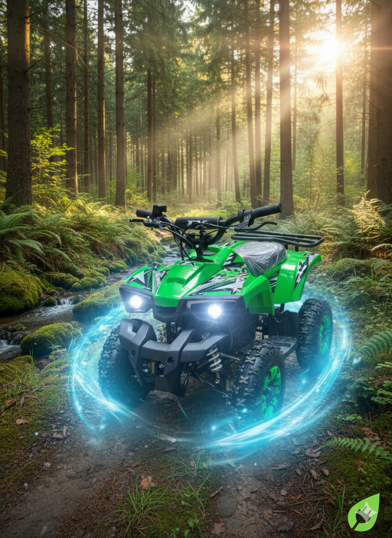 Mini Farmer Jr. - 500W BØRSTELØS - tøff og kraftig elektrisk barnemodell med fartsregulering