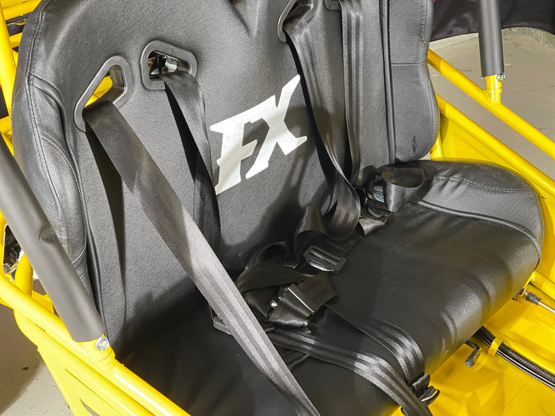 125cc CrossCart - gul/sort