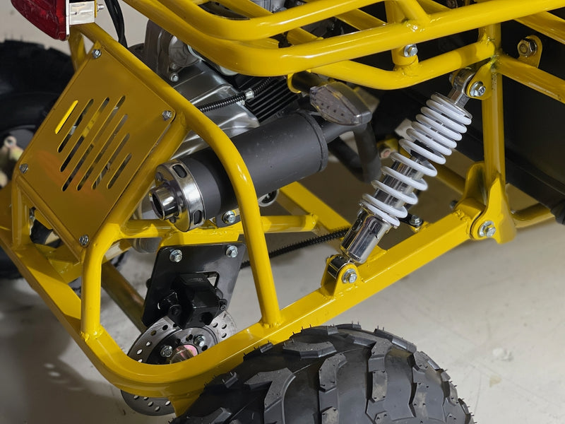 125cc CrossCart - gul/sort