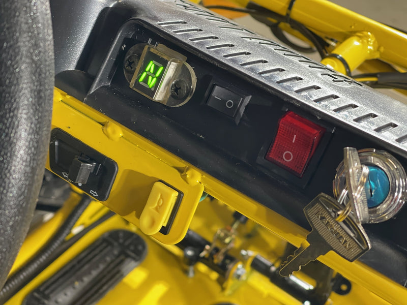 125cc CrossCart - gul/sort