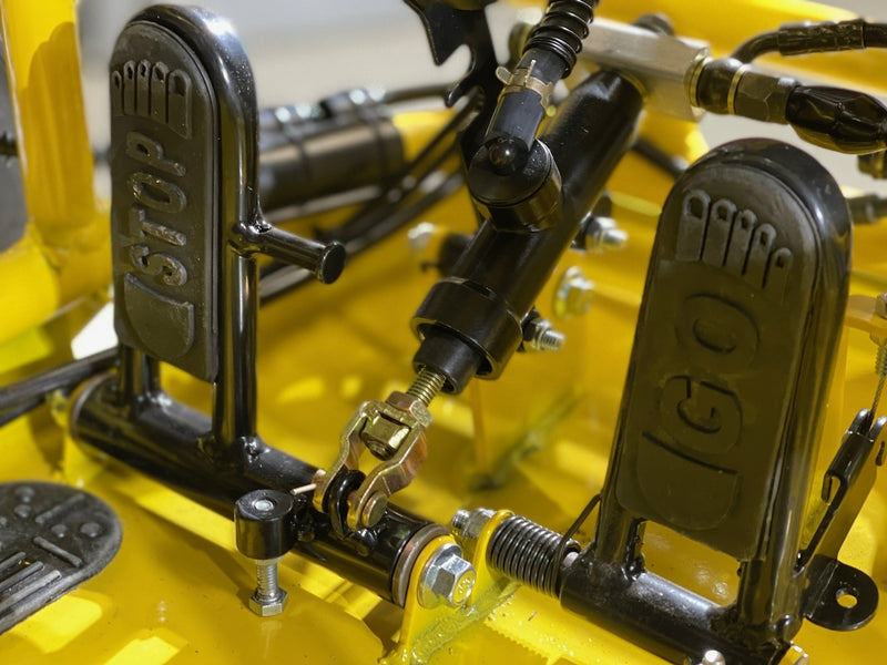 125cc CrossCart - gul/sort