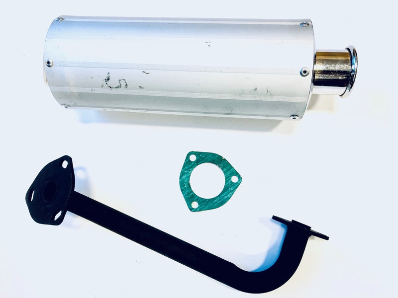 Eksosanlegg til 150cc CrossCart, komplett