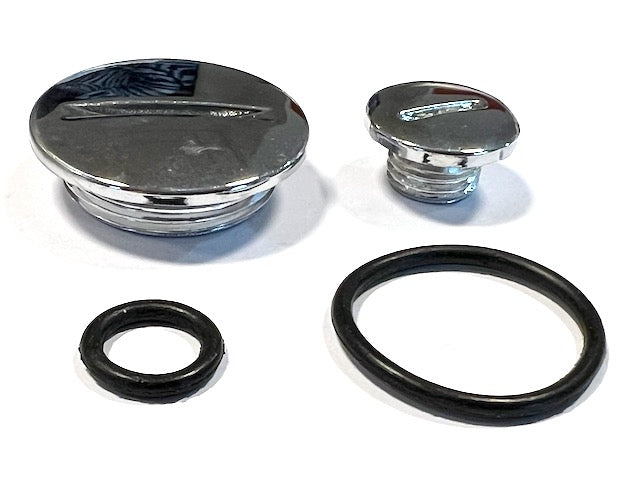 Sidelokk og topplokk i METALL inkl. pakninger til 50-125cc motorer