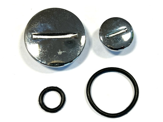 Sidelokk og topplokk i METALL inkl. pakninger til 50-125cc motorer