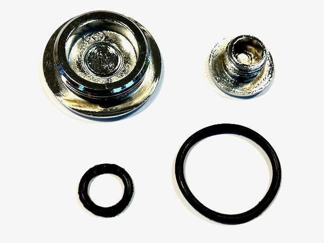 Sidelokk og topplokk i METALL inkl. pakninger til 50-125cc motorer