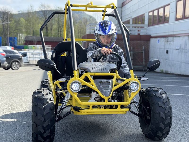 125cc CrossCart - gul/sort