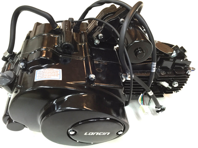 LONCIN motor 110cc 1+1, sort