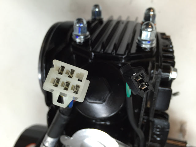 LONCIN motor 110cc 1+1, sort