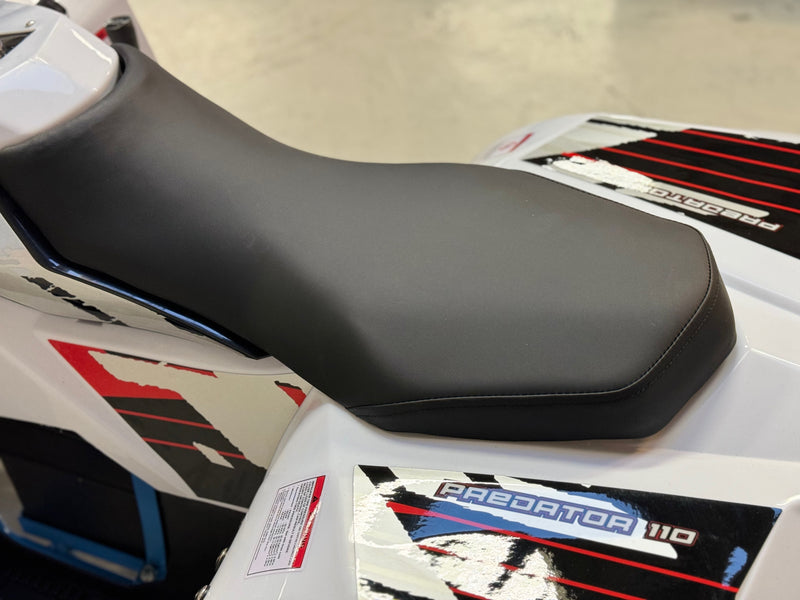 1200W Electric Blue - stor og svært solid bygget barne ATV -  48V m/diff., mekanisk høy/lav gir, 3 effektrinn m.m.