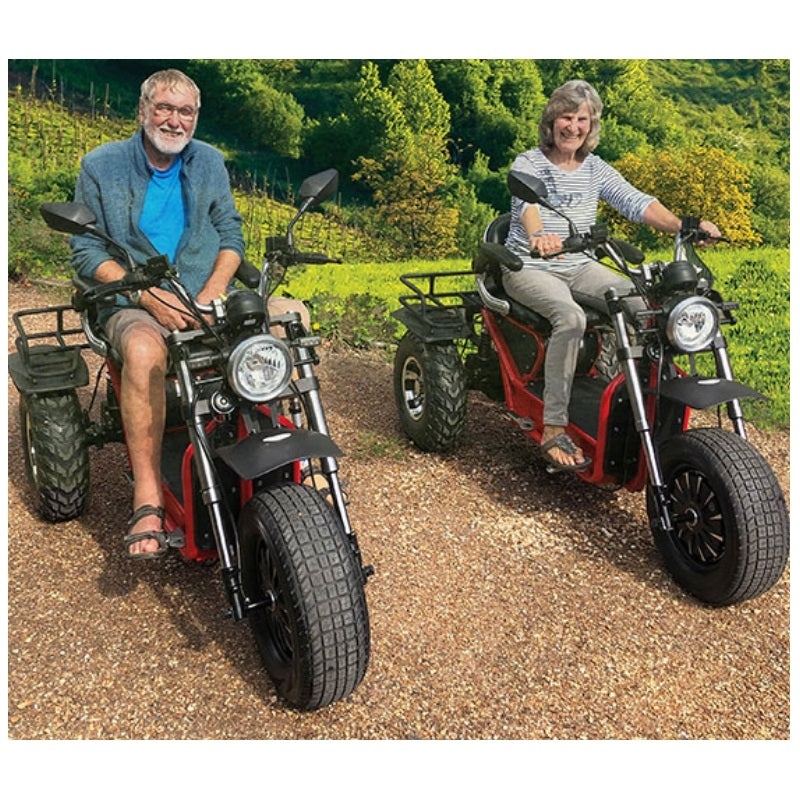 INVADER elektrisk 3-hjuling med drift på alle hjul