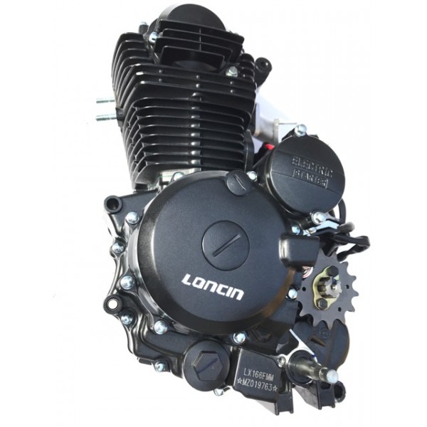 LONCIN komplett motor 250cc 4+1, sort